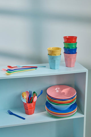 Rice Teaspoons (Assorted Colours) (Set of 6)