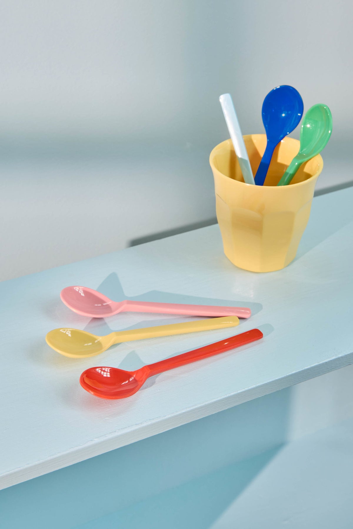 Rice Teaspoons (Assorted Colours) (Set of 6), view 3