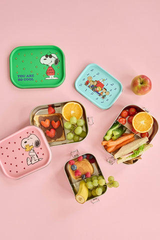Rice Snoopy Print Stainless Steel Small Lunch box 800ml