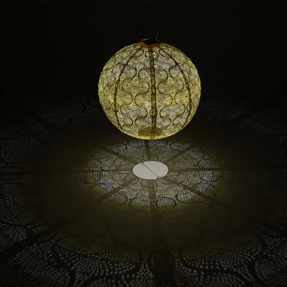 Lumiz Round Solar LED Lantern 40cm, view 4