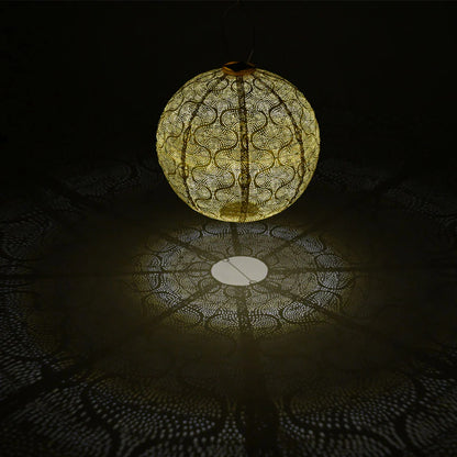 Lumiz Round Solar LED Lantern 40cm, view 4