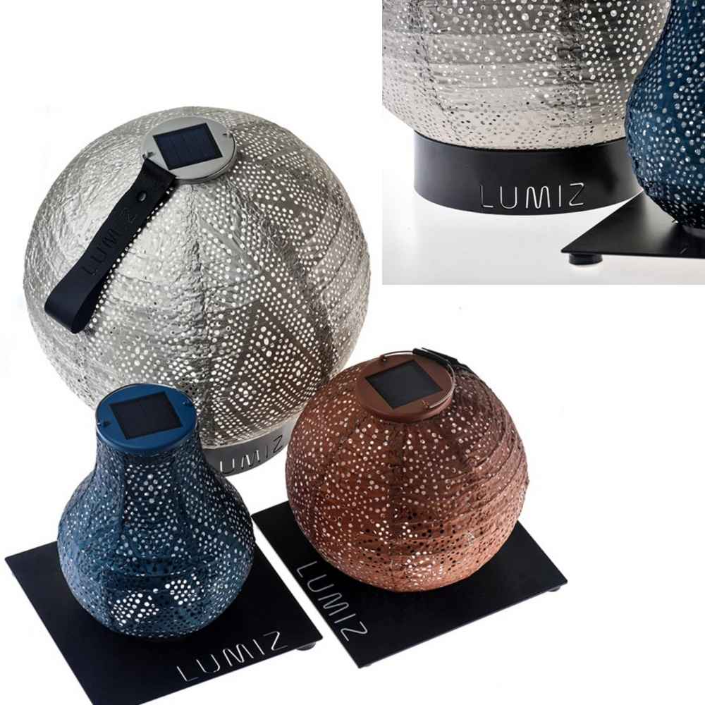 Lumiz Small Metal Ring Lantern Holder, view 2