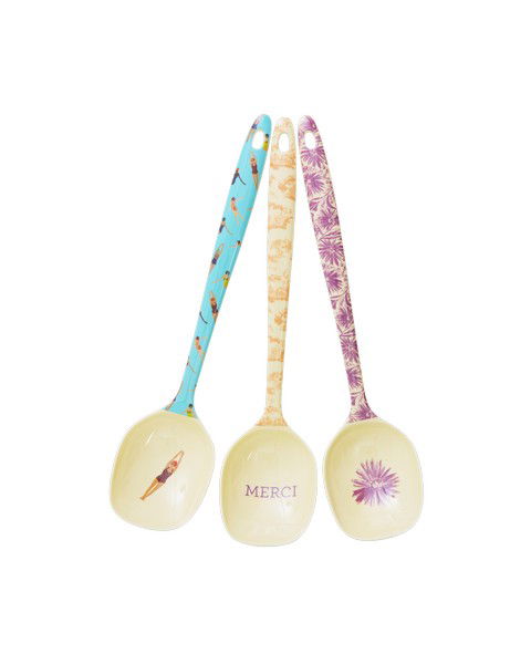 Rice Glory Days Prints Melamine Cooking Spoon Pce