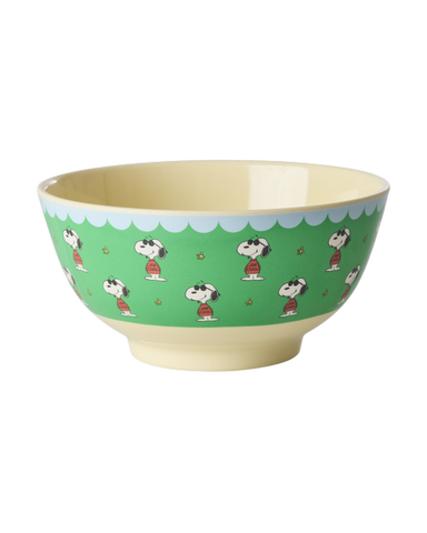 Rice Snoppy Print Melamine Medium Bowl 700ml