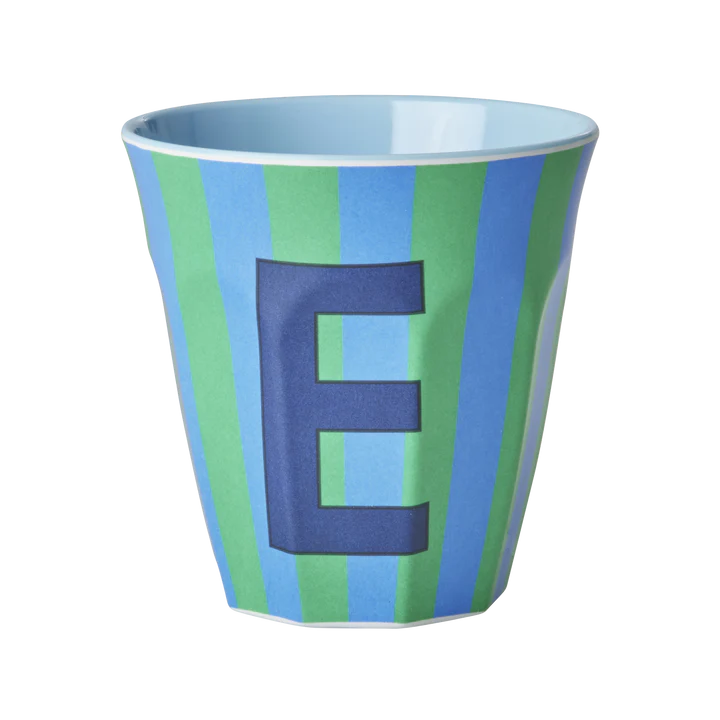 Rice Melamine Cup 250ml - Boy Stripes Alphabet, view 4