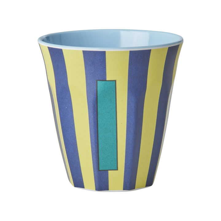 Rice Melamine Cup 250ml - Boy Stripes Alphabet, view 7