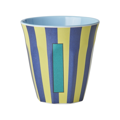Rice Melamine Cup 250ml - Boy Stripes Alphabet, view 7