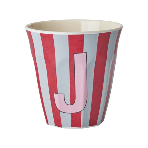 Rice Alphabet Stripes Cup (Girl)