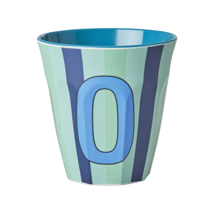 Rice Melamine Cup 250ml - Boy Stripes Alphabet, view 8