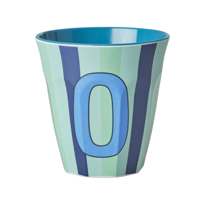 Rice Melamine Cup 250ml - Boy Stripes Alphabet, view 8