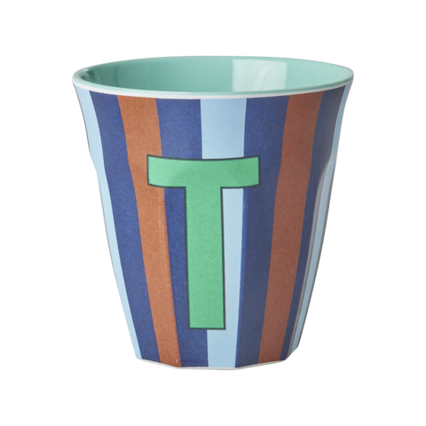 Rice Alphabet Stripes Cup (Boy)