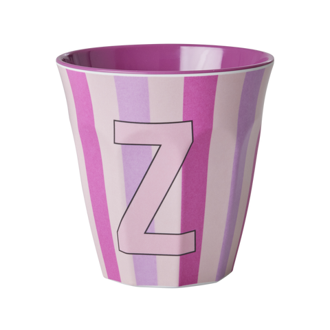 Rice Alphabet Stripes Cup (Girl)