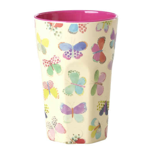Rice Butterfly Melamine Cup