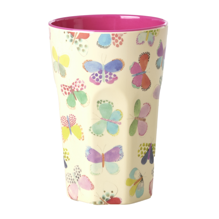 Rice Butterfly Tall Cup