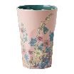 Rice Flower Collage Tall Cup