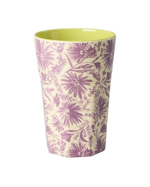 Rice Flower Press Melamine Cup