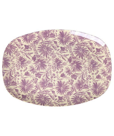 Rice Large Rectangular Dinner Plate