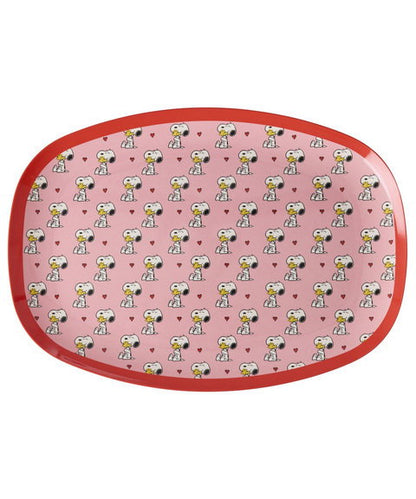 Rice Snoopy Print Melamine Rectangular Dinner Plate, view 3