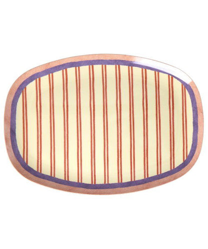 Rice Large Rectangular Dinner Plate, view 5