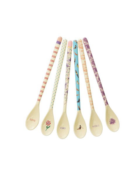 Rice Latte Spoons (Glory Days Printed) (Per Piece)