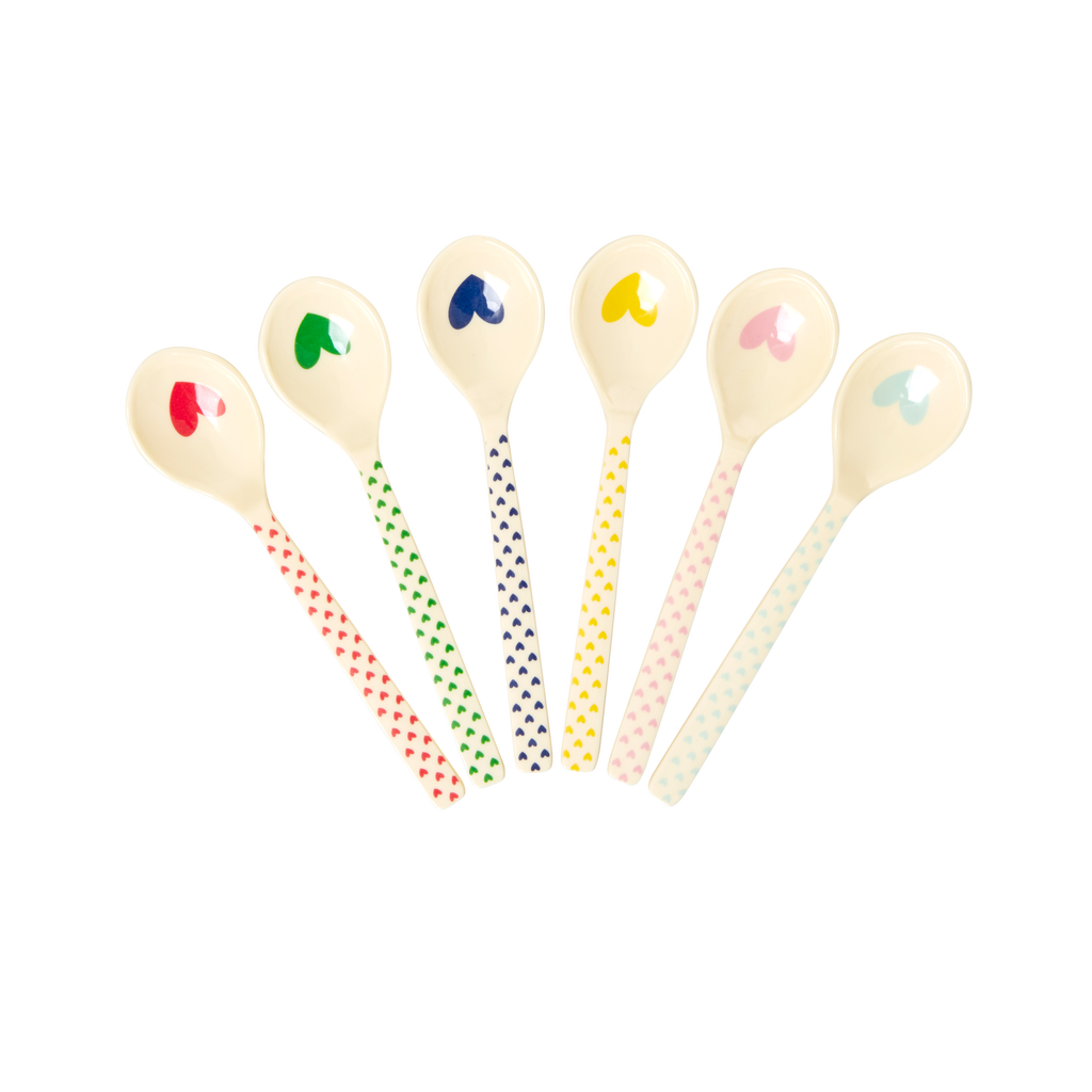 Rice Melamine Teaspoons (Set of 6)