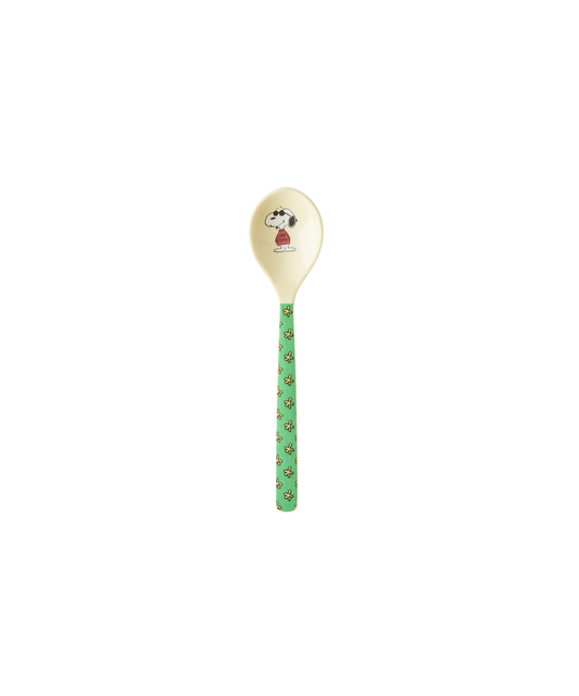 Rice Snoopy Prints Melamine Teaspoon (Per Piece)