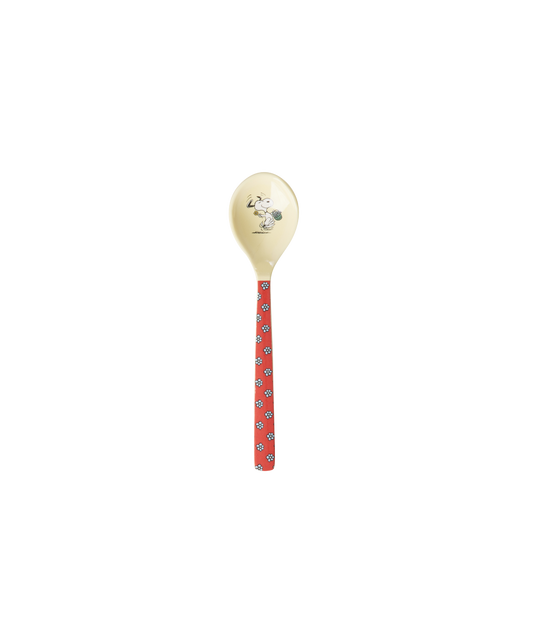 Rice Snoopy Prints Melamine Teaspoon (Per Piece)