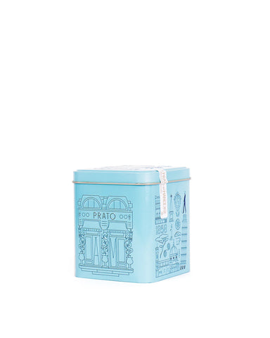 Prato Biscuits with Almonds in Blue Tin