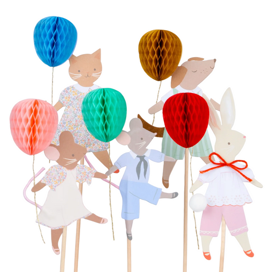 Meri Meri Animal Friends Cake Toppers