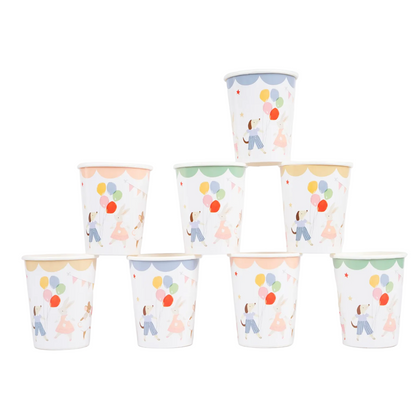 Meri Meri Animal Friends paper party cups