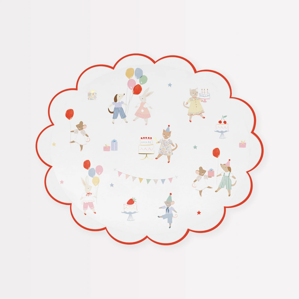 Meri Meri Animal Friends Side Plates