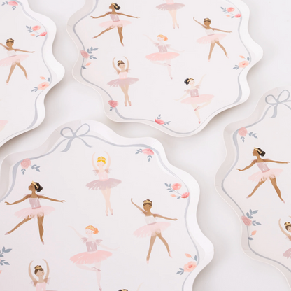 Meri Meri Ballerina Plates, view 4