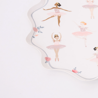 Meri Meri Ballerina Plates, view 5