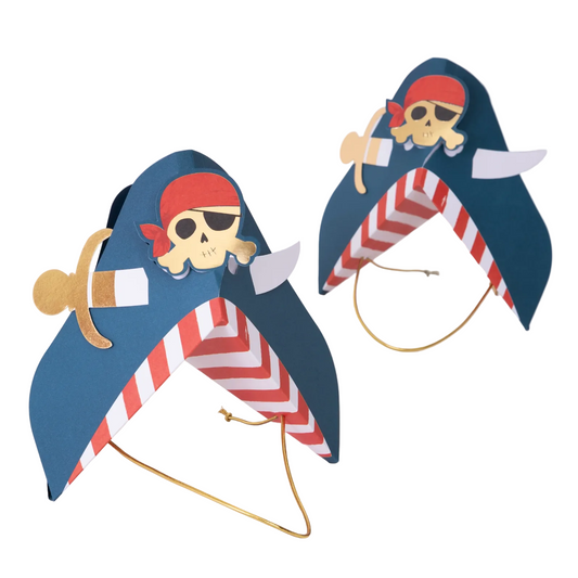 Meri Meri Blue Pirate Party Hats