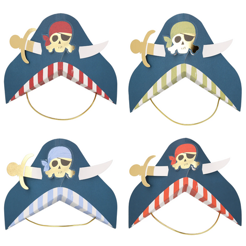Meri Meri Blue Pirate Party Hats