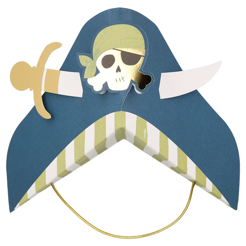 Meri Meri Blue Pirate Party Hats