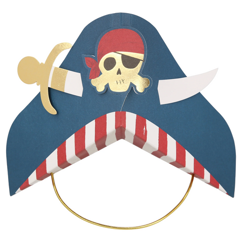 Meri Meri Blue Pirate Party Hats