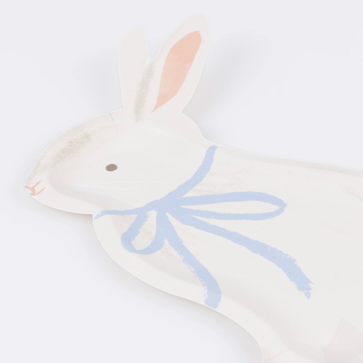 Meri Meri Bunny with Bow Plates, view 3