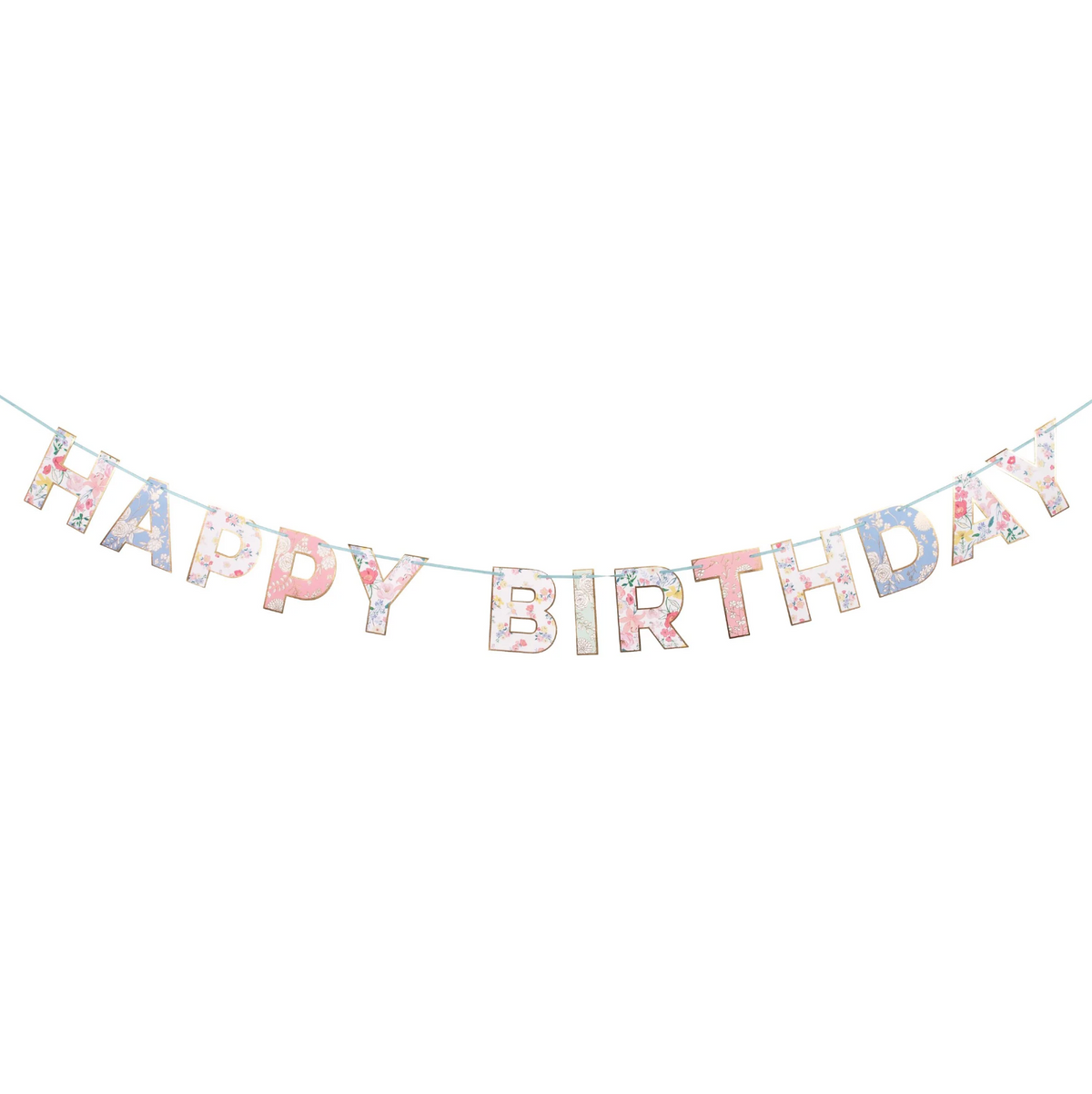 Meri Meri English Garden Birthday Garland, view 3