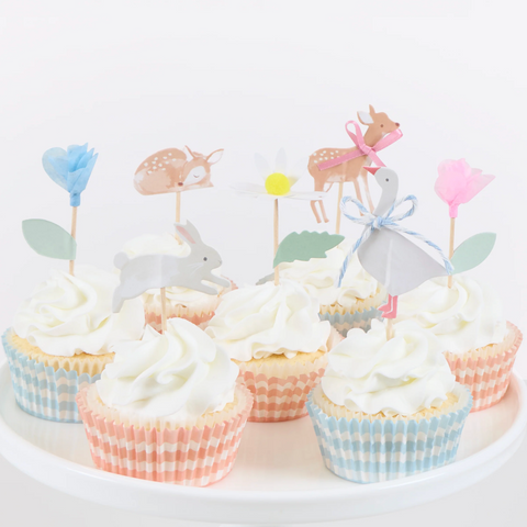 Meri Meri Little Animals Cupcake Kit