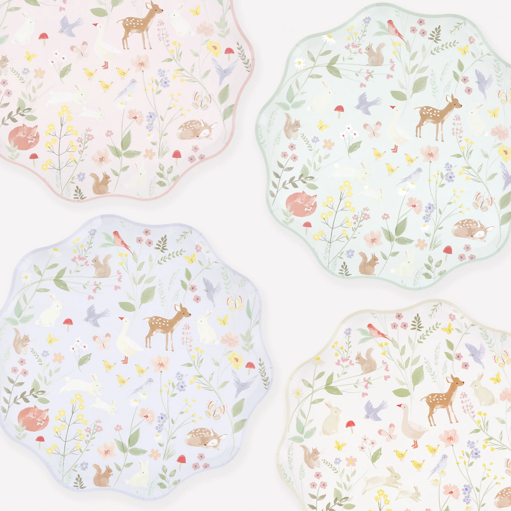 Meri Meri Little Animals Dinner Plates