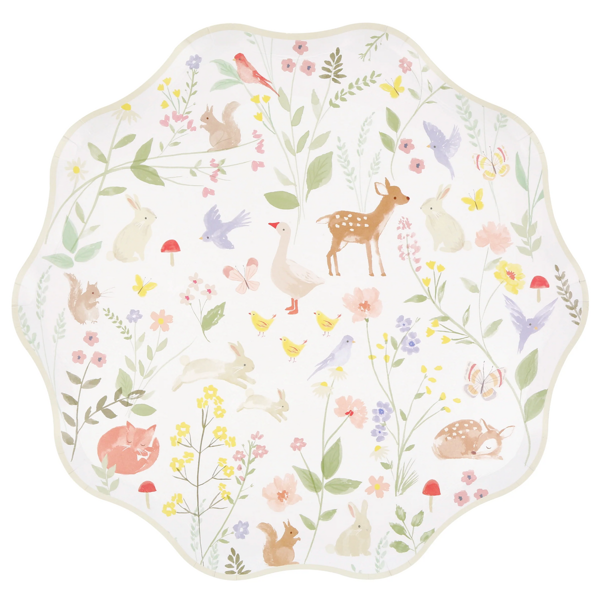 Meri Meri Little Animals Dinner Plates, view 3