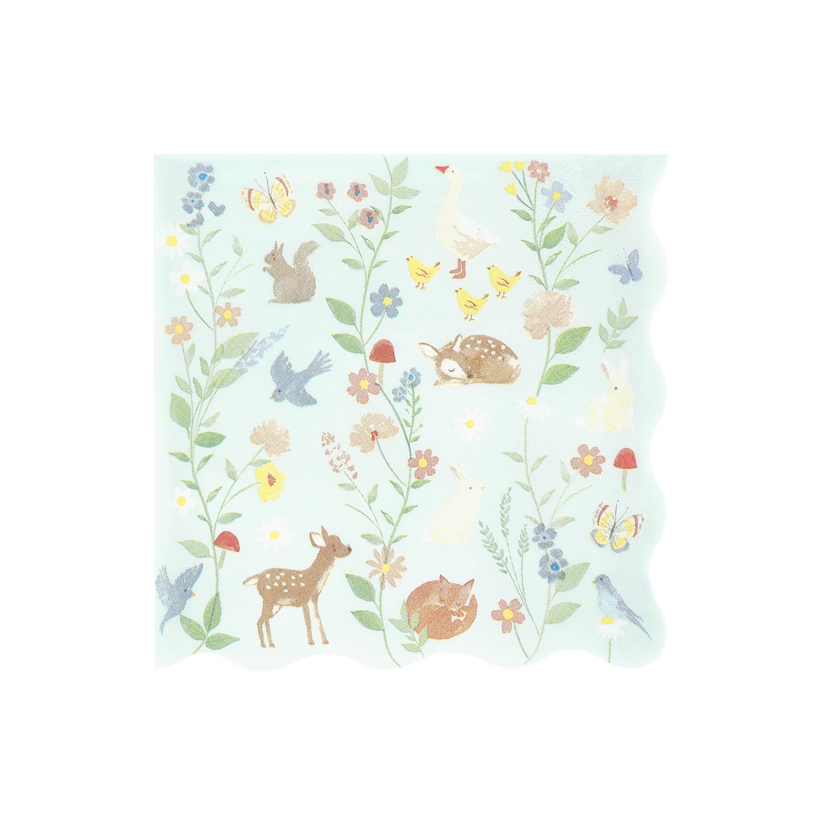 Meri Meri Little Animals Large Napkins, view 4