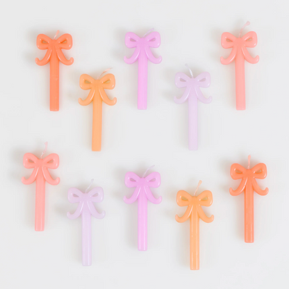 Meri Meri Mini Bow Candles, view 2