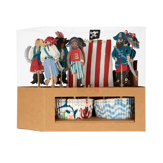 Meri Meri Pirate Ship Cupcake Kit
