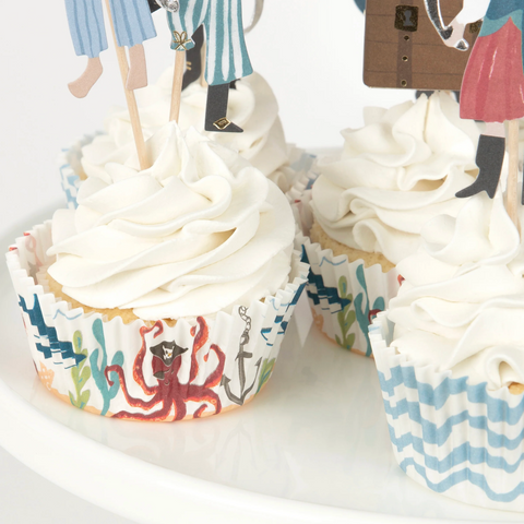 Meri Meri Pirate Ship Cupcake Kit