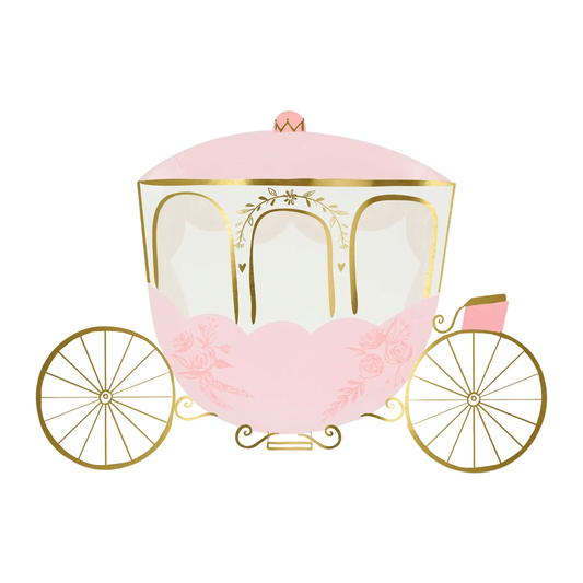 Meri Meri Princess Carriage Plates