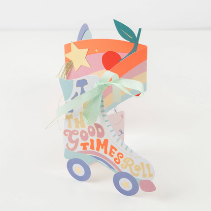 Meri Meri Roller Skate Birthday Card, view 2