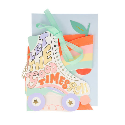 Meri Meri Roller Skate Birthday Card