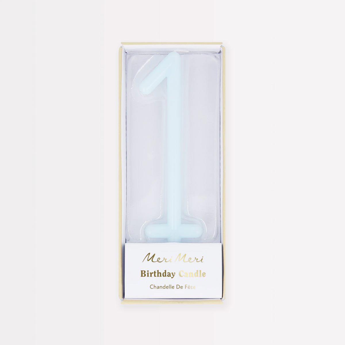 Meri Meri slim number birthday candle on a stick, view 11